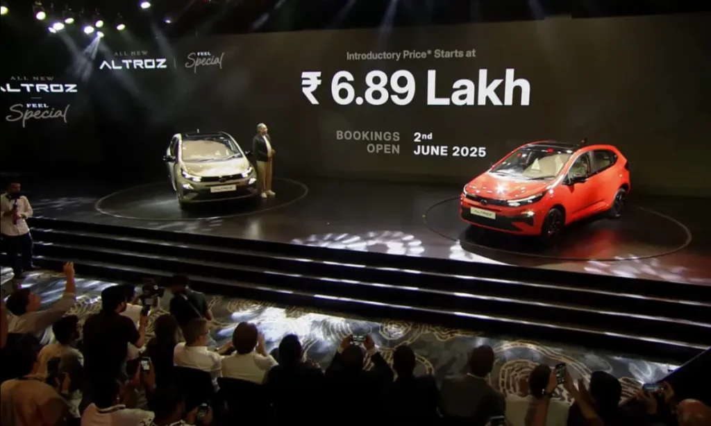 2025 Tata Altroz Facelift Variant Wise Price