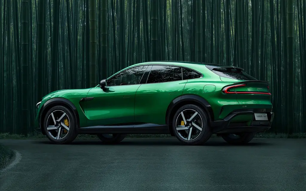 Xiaomi YU7 SUV's new Emerald Green color launched